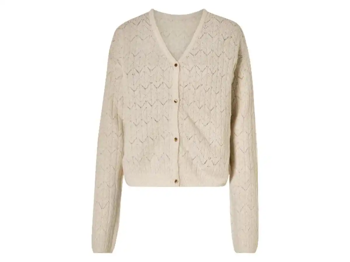 Bild 2 von esmara® Damen Strickjacke, mit durchgehender Knopfleiste