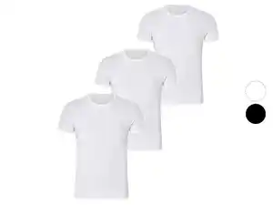 LACOSTE Herren Unterziehshirt, enganliegend, 3 Stück