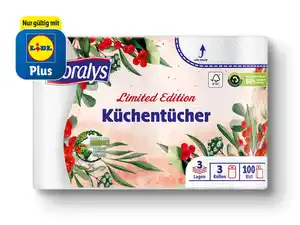 Floralys Küchentücher mit Dekor