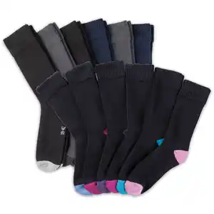 Ellenor/Ronley Vollfrottee-Socken 6 Paar