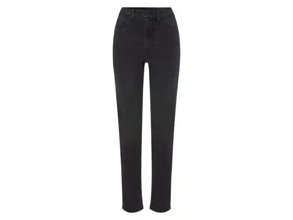 Bild 4 von esmara® Damen Thermo-Jeans, Straight Fit, normale Leibhöhe