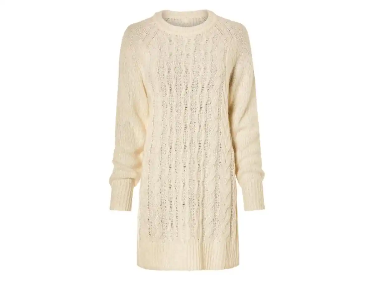 Bild 2 von esmara® Damen Strickkleid, leger geschnitten