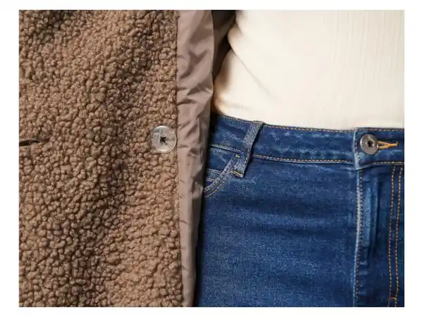 Bild 4 von esmara® Damen Mantel aus Lammfellimitat