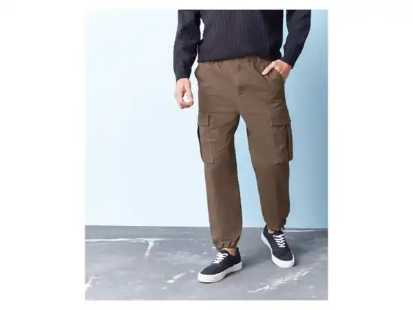 Bild 3 von LIVERGY® Herren Cargohose mit Gummizugbund