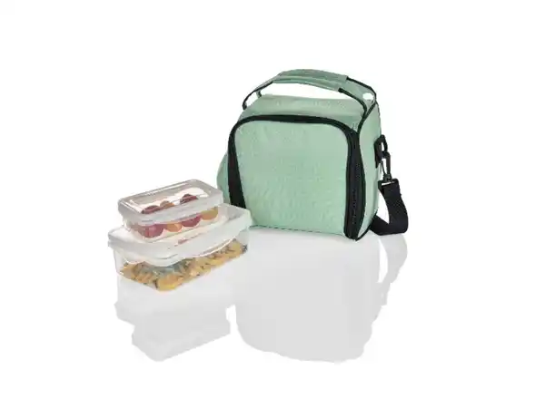 Bild 3 von LIVARNO home Kühltasche mit Lunchboxen, mit praktischem Tragegriff und Schultergurt