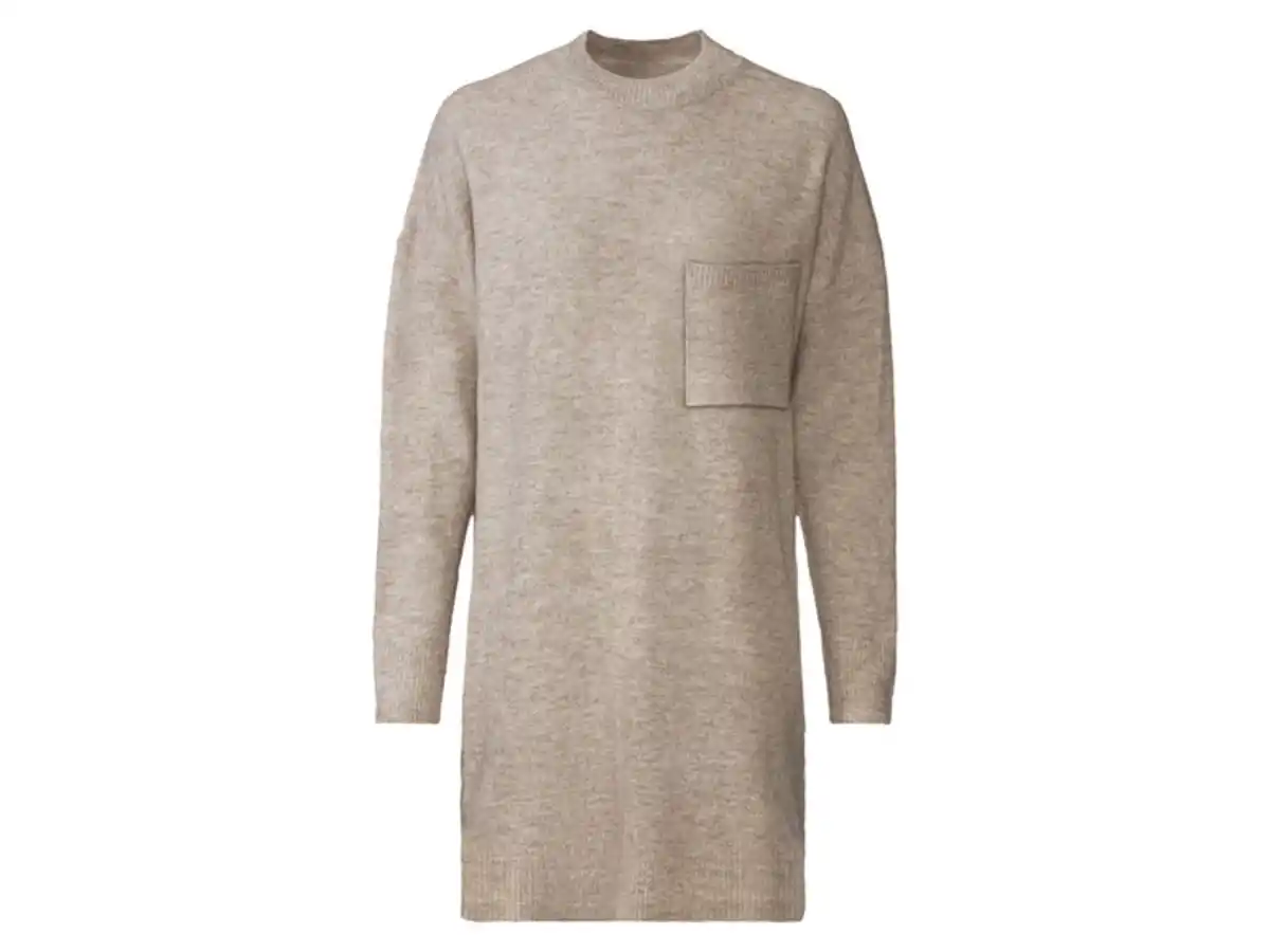 Bild 1 von esmara® Damen Pulloverkleid, Grobstrick im Oversize-Look