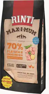 Rinti Hundetrockenfutter MAX-I-MUM Huhn 12 + 2 kg