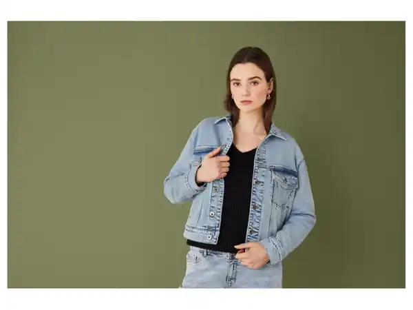 Bild 4 von esmara® Damen Jeansjacke, weit geschnitten