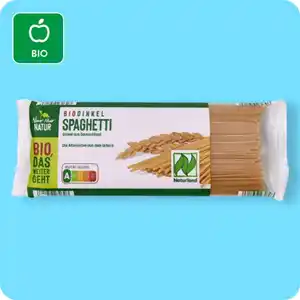 NUR NUR NATUR Bio-Dinkel-Spaghetti, 100 % Dinkel aus Deutschland