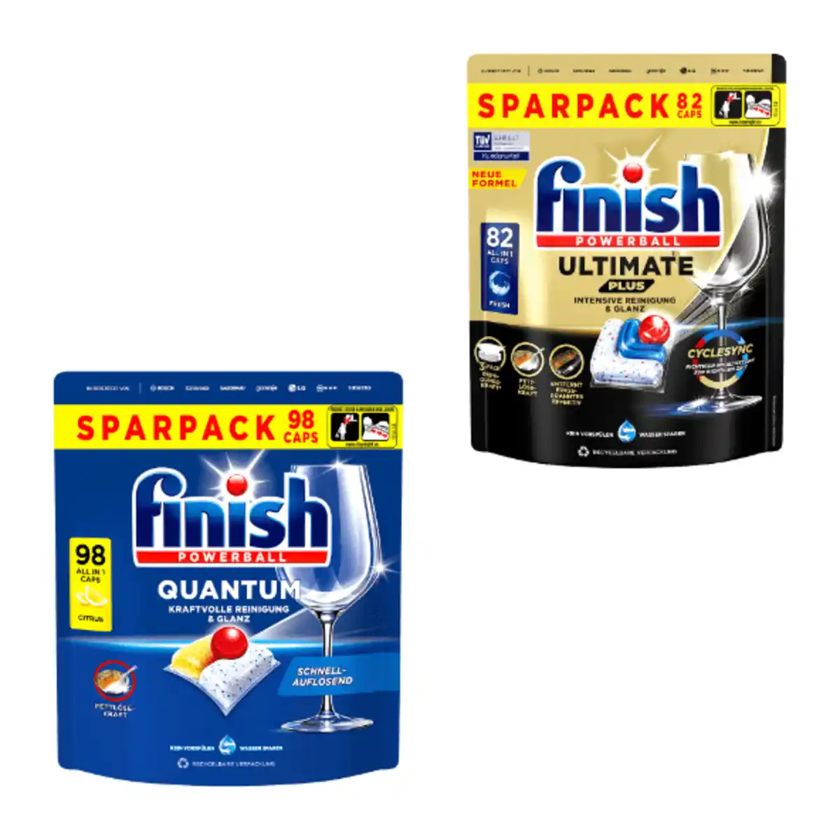 Bild 1 von FINISH Spülmaschinen-Caps