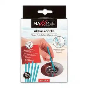 Maxxmee Abfluss-Sticks 50er-Pack