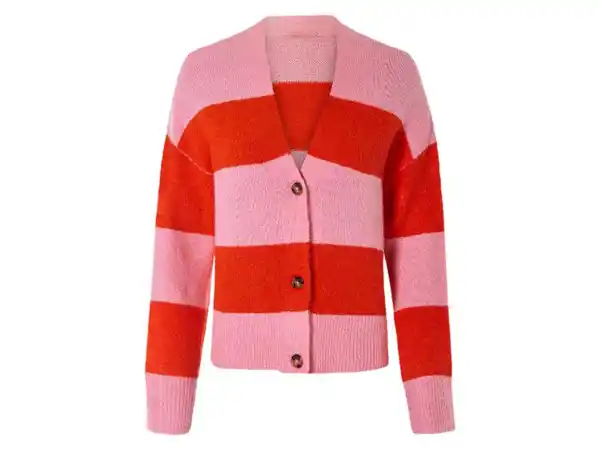 Bild 2 von esmara® Damen Strickcardigan, mit Bündchen an Ärmeln und Saum