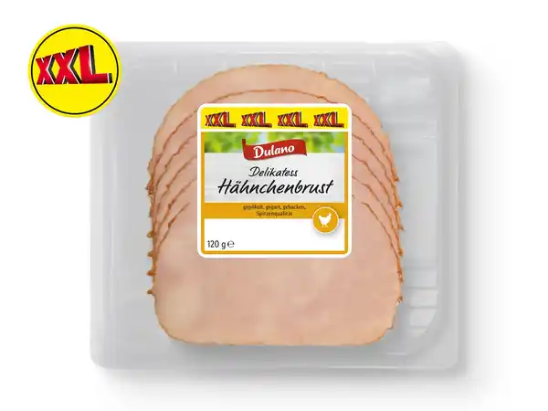 Bild 1 von Dulano Delikatess Hähnchen-/Truthahnbrust XXL,  120 g