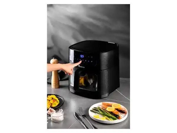 Bild 4 von Masterpro Digitale Heißluftfritteuse mit Sichtfenster, 1700 W