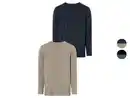 Bild 1 von LIVERGY® Herren Langarmshirts, 2 Stück, reine Baumwolle