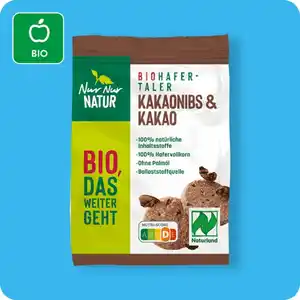 NUR NUR NATUR Bio-Hafertaler, versch. Sorten