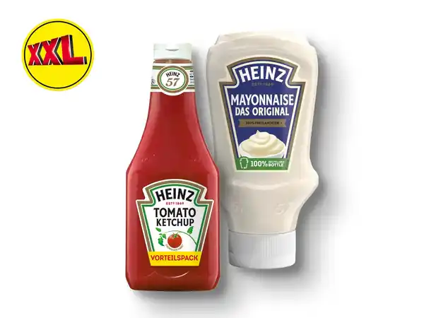 Bild 1 von Heinz Tomatenketchup/Mayonnaise Das Original