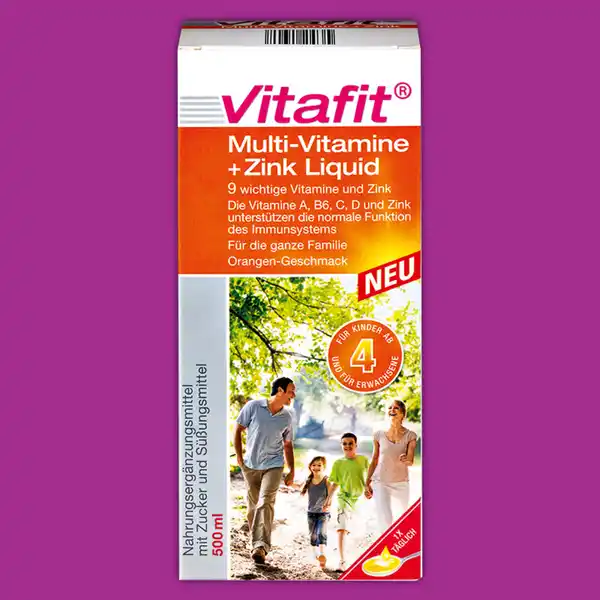 Bild 1 von Vitafit Multi-Vitamine + Zink Liquid