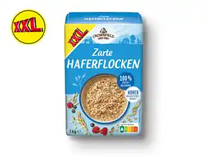 Crownfield Zarte Haferflocken XXL,  1 kg