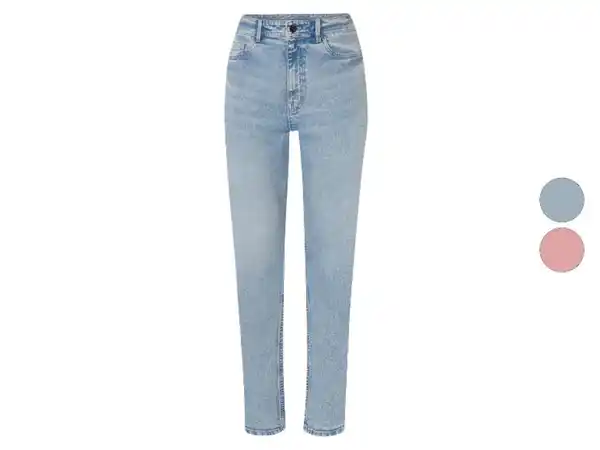 Bild 1 von esmara® Damen Jeans, Straight Fit, hohe Leibhöhe