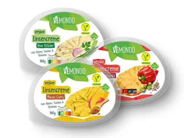 Bild 1 von Vemondo Vegane Linsencreme,  140 g