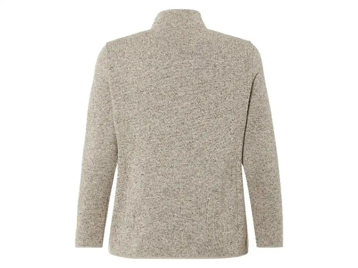 Bild 4 von esmara® Damen Strickfleece-Jacke, mit Stehkragen