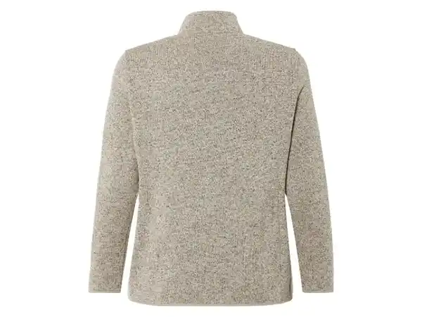 Bild 4 von esmara® Damen Strickfleece-Jacke, mit Stehkragen