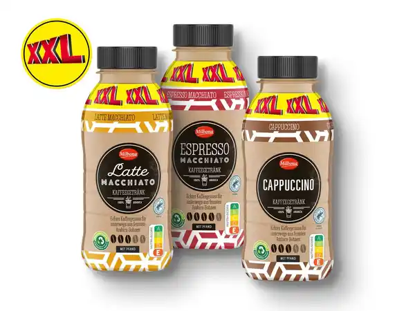 Bild 1 von Milbona Kaffeegetränk XXL,  380 ml