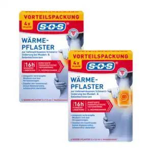 Wärme-Pflaster, 2 x 4er Set