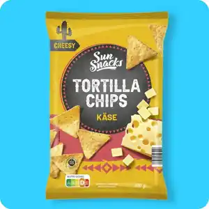 SUN SNACKS Tortilla-Chips, versch. Sorten