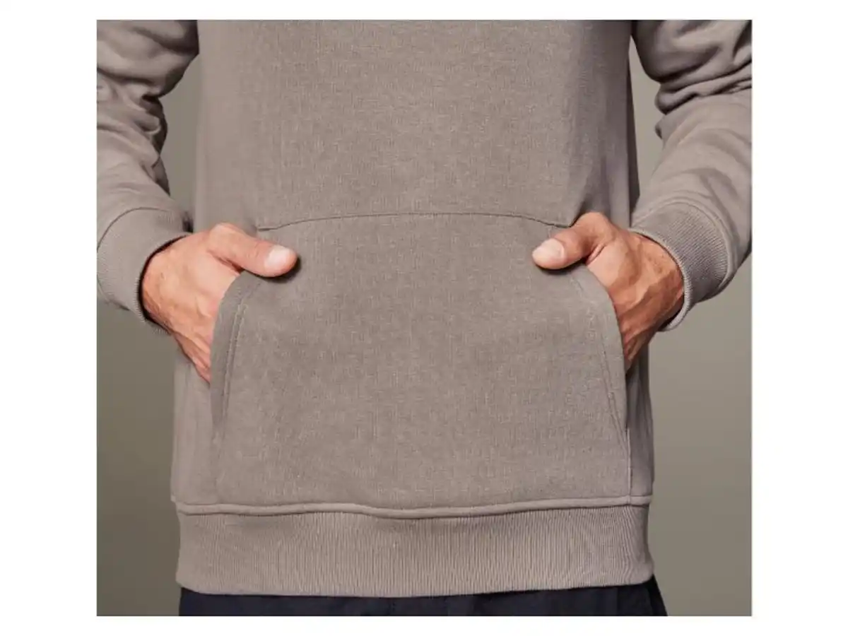 Bild 4 von LIVERGY® Herren Sweathoodie mit Teddyfutter