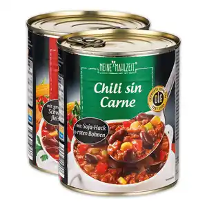 Meine Mahlzeit Chili sin Carne / Chili con Carne