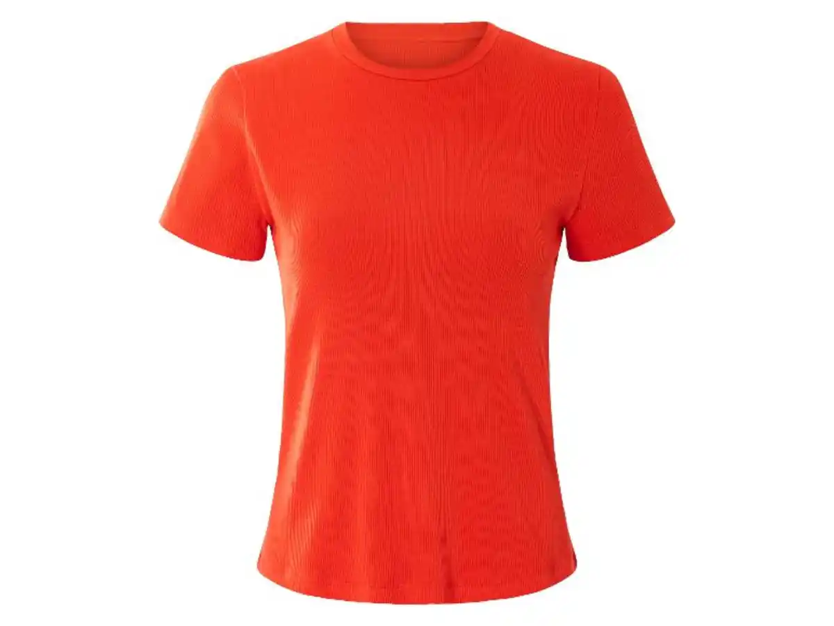 Bild 2 von esmara® Damen T-Shirt, in modischer Ripp-Qualität