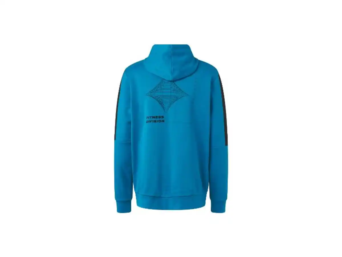 Bild 4 von CRIVIT Herren Fitness-Sweatjacke mit Baumwolle