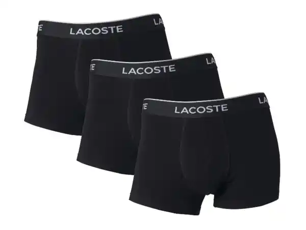 Bild 2 von LACOSTE Herren Boxer, 3 Stück, bequeme Stretch-Baumwolle