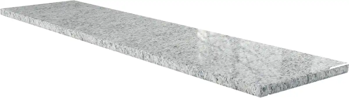 Bild 1 von Wigastone Granit-Fensterbank grau Forte 275 x 12,5 x 3 cm mit Wasserrille