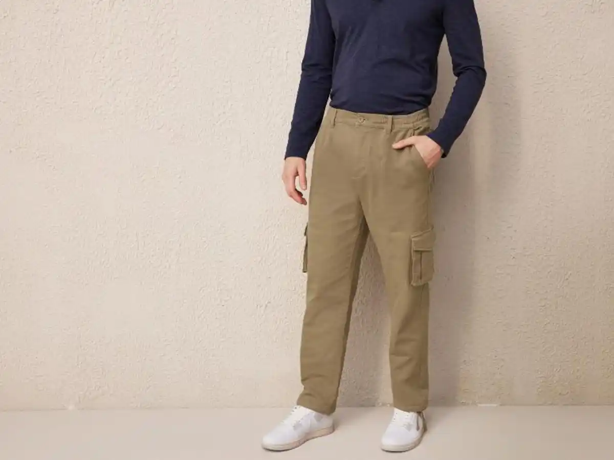 Bild 3 von LIVERGY® Herren Cargohose, hoher Baumwollanteil