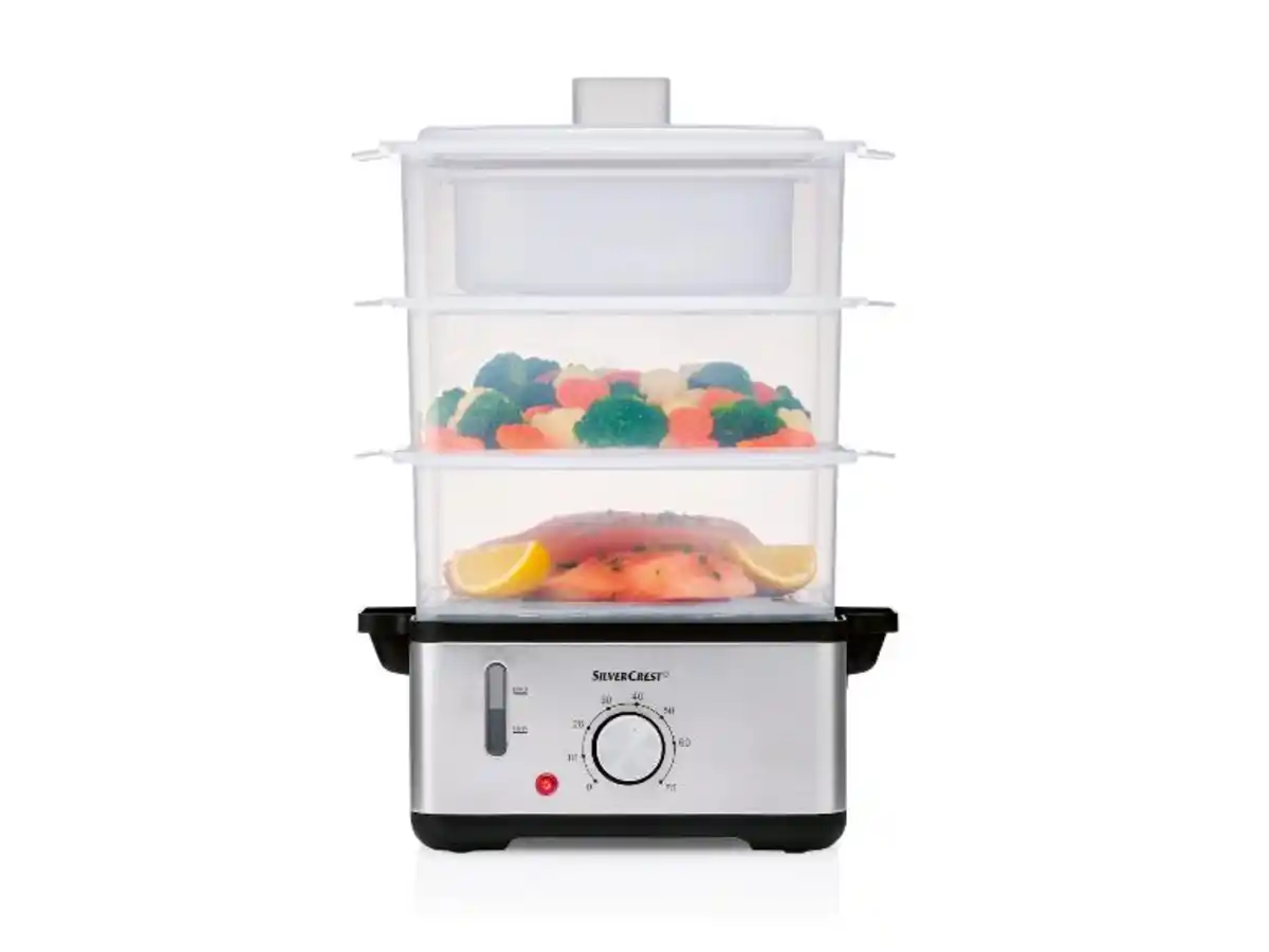 Bild 2 von SILVERCREST® KITCHEN TOOLS Dampfgarer, einstellbar von 0 bis 75 Minuten