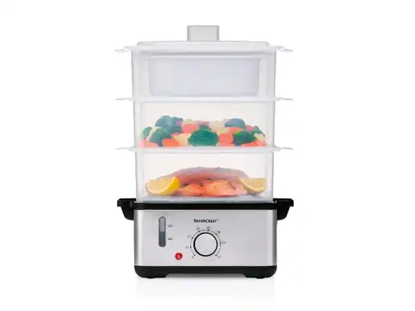 Bild 2 von SILVERCREST® KITCHEN TOOLS Dampfgarer, einstellbar von 0 bis 75 Minuten