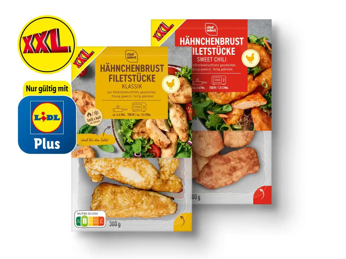 Bild 1 von Chef Select Hähnchenbrust-Filetstücke,  300 g