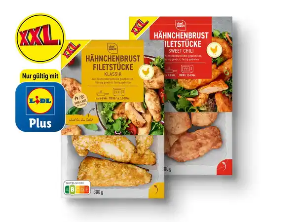 Bild 1 von Chef Select Hähnchenbrust-Filetstücke,  300 g