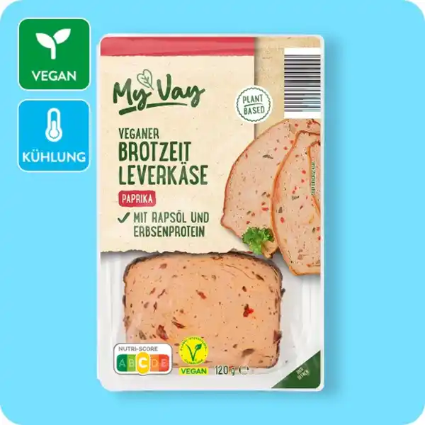 Bild 1 von MYVAY Veganes Leverkäse-Sortiment, Brotzeit-Leverkäse