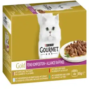 GOURMET Gold Feine Komposition 4x85g