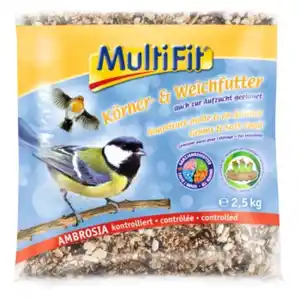 MultiFit Körner- und Weichfutter 2,5 kg