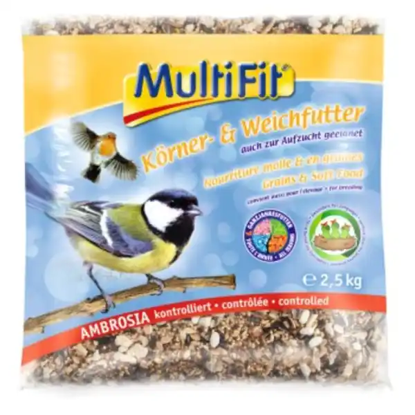 Bild 1 von MultiFit Körner- und Weichfutter 2,5 kg