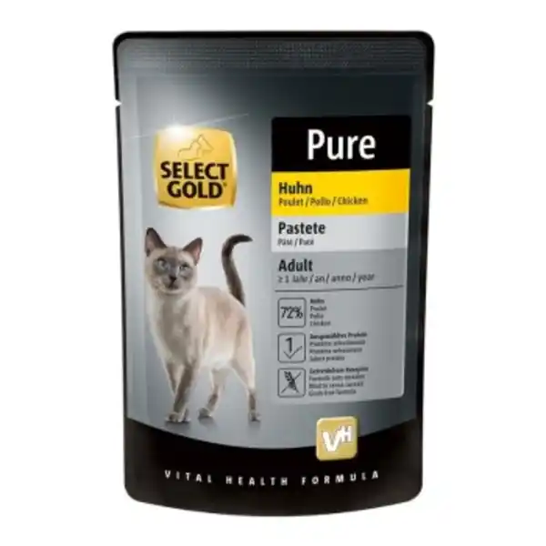 Bild 1 von SELECT GOLD Adult Pure Huhn 12x85 g