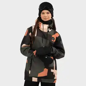 SIROKO Damen Wintersport snowboardjacke für W1-W Sandboard Siroko Schwarz