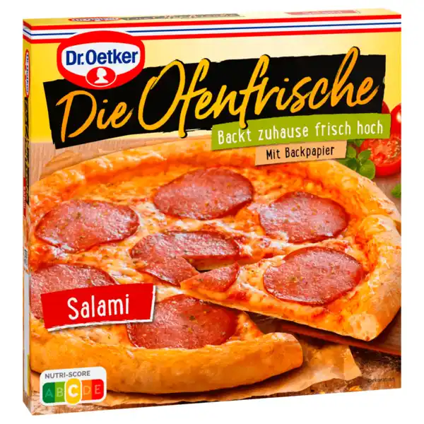 Bild 1 von Dr. Oetker Die Ofenfrische Pizza Salami 390g