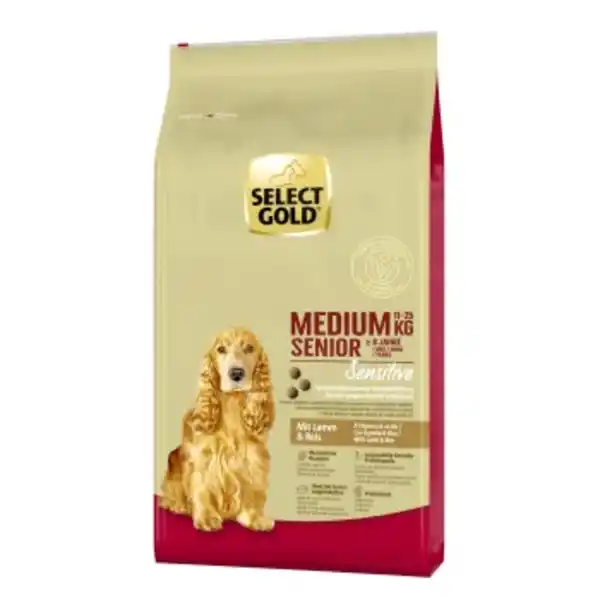 Bild 1 von SELECT GOLD Sensitive Senior Medium Lamm & Reis 12 kg