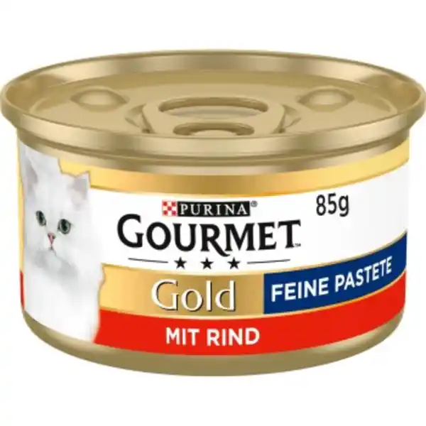 Bild 1 von GOURMET Gold Feine Pastete 12x85g Rind